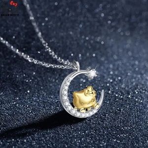 925Silver Hello Kitty necklace